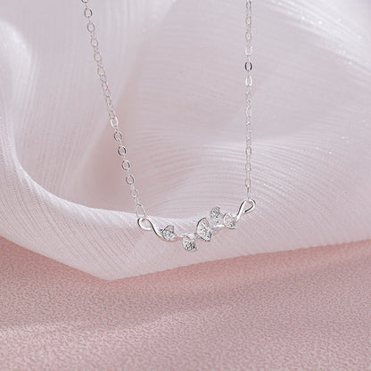 Leaf Female Temperament Light Luxury Niche Leaves Clavicle Chain Necklaces