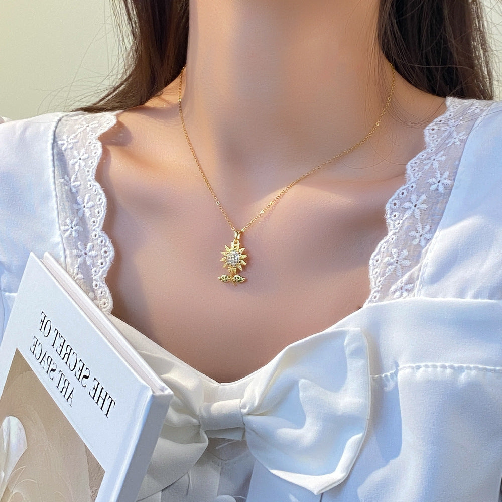 Steel Female Personality Trendy Clavicle Chain Necklaces
