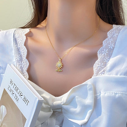 Steel Female Personality Trendy Clavicle Chain Necklaces