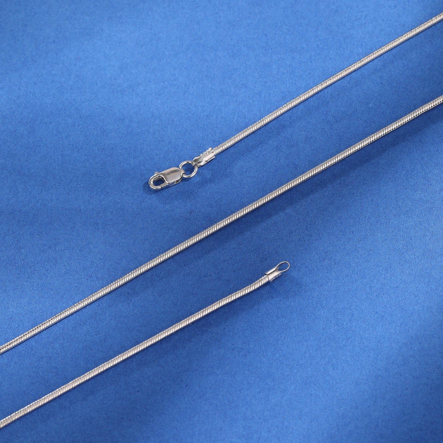 Women's & Men's Bones Chain Sterling Sier Fine Clavicle Necklaces