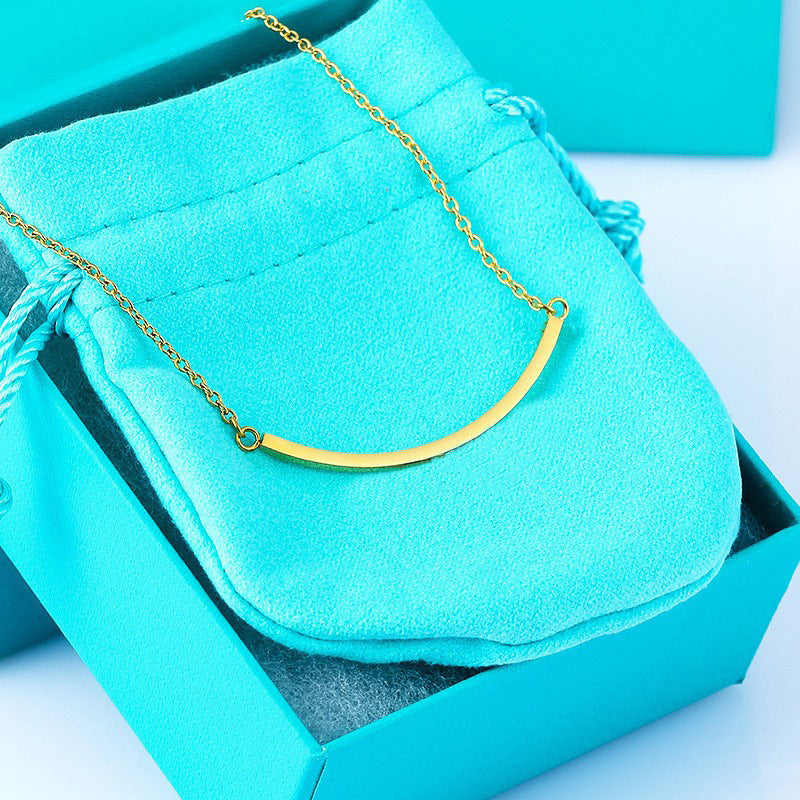 Glossy Full Diamond Smiley Face Pendant Necklaces