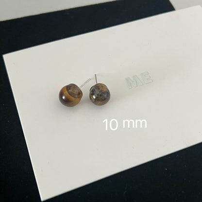 Women's Tigereye For Niche Design Simple Daily Earrings