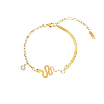 Fashion Titanium Steel Design Five-pointed Star Bracelets