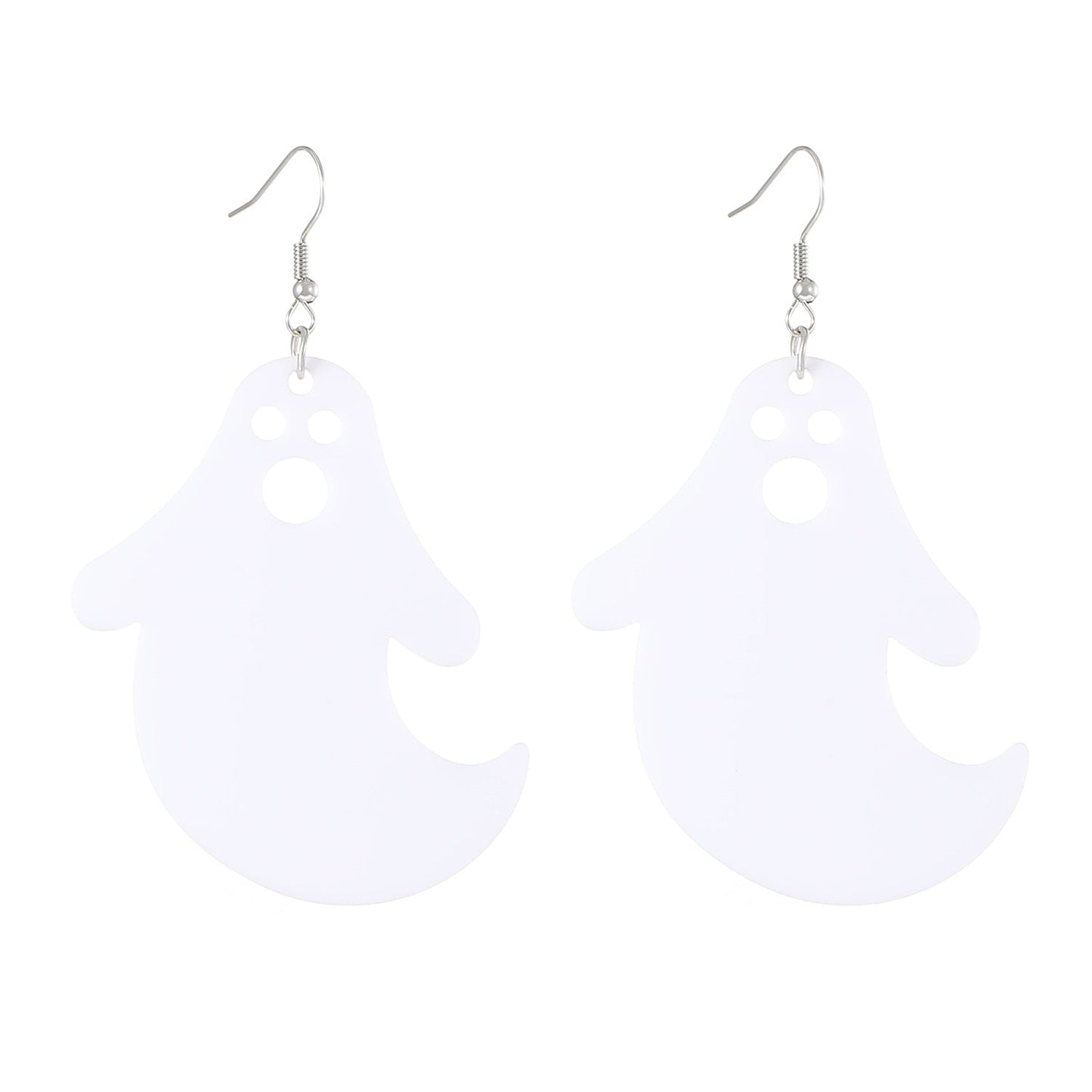 Female Gothic Dark Bat Spider Pumpkin Earrings