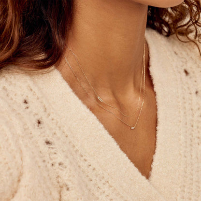 Stainless Steel Letter Capital Initial Female Necklaces