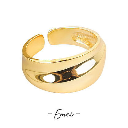 Simple Big Light Pasta Finger Fashionmonger Female Rings