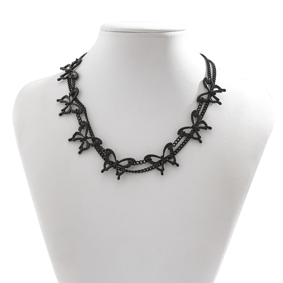 Women's Ornament Punk Hot Short Gothic Style Necklaces
