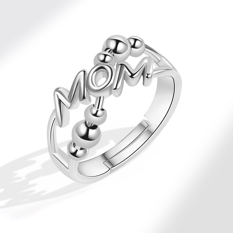 Ornament Mother's Day Gift Birthday Open-end Rings