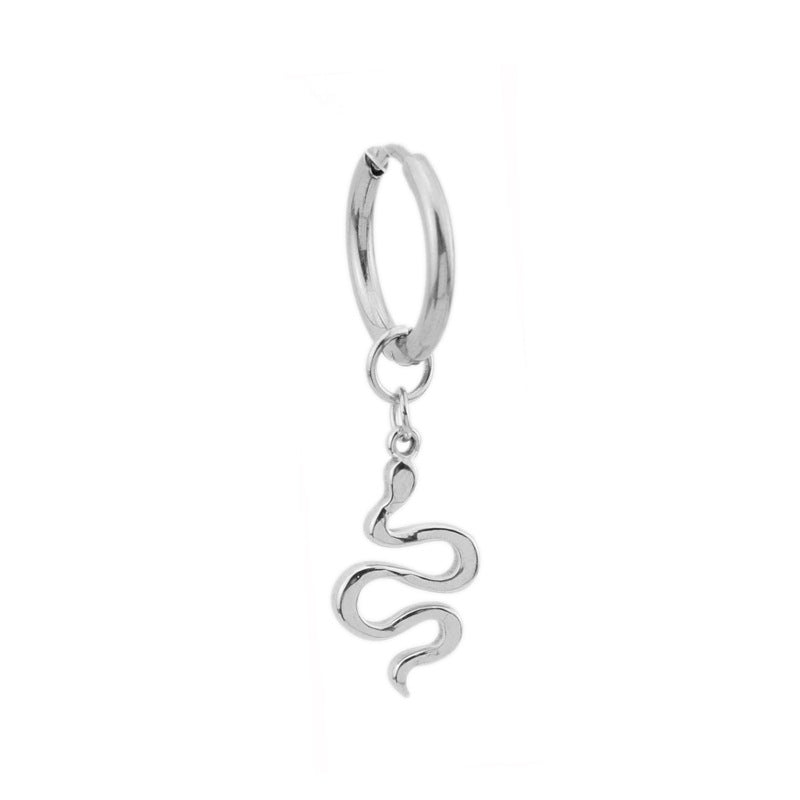 Women's & Men's Hop Punk Unisex Style Snake-shaped Ear Earrings