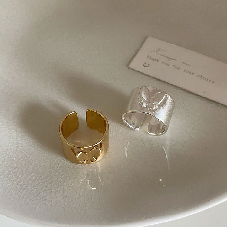 Women's Design Sense Niche Retro Personality All Rings