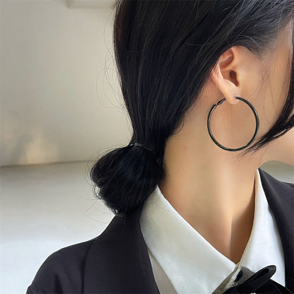 Sier Needle Sweet Hot High-grade Temperament Earrings