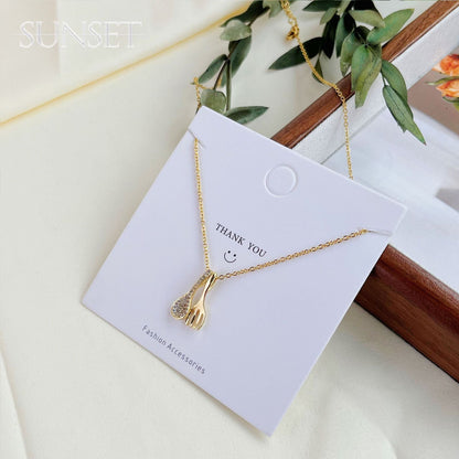 Women's Cool Style Creative Pendant For Minority Minimalist Design Necklaces