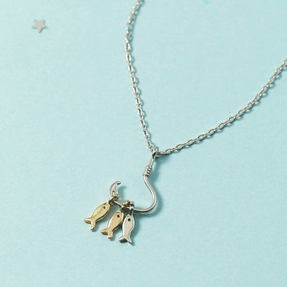 Hook Korean Simple Personalized Design Clavicle Necklaces