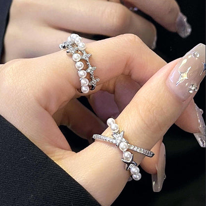 Women's Personalized Minority Style High-grade Light Luxury Rings