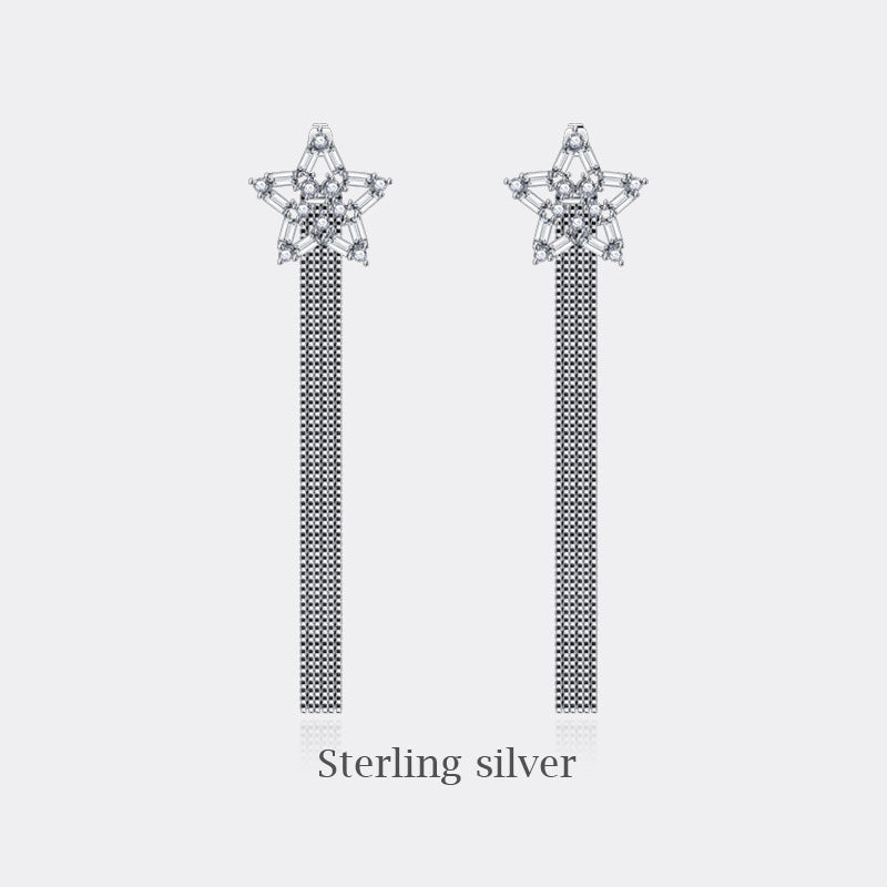 Female Simple Graceful Metal Quality Street Earrings