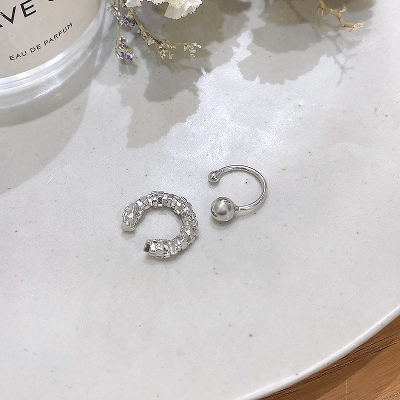 Women's Cold Style Irregular Ear Clip Earless Earrings