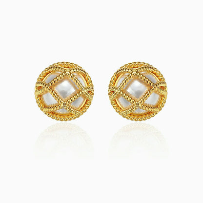 Women's French Style Classic Light Luxury Pearl Earrings