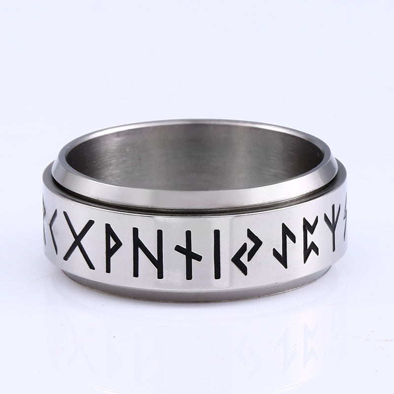 Women's & Men's & Viking Letters And Korean Style Fashion Rings
