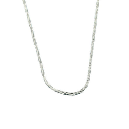 Women's Sparkling Pure Plain Hemp Rope Starry Necklaces