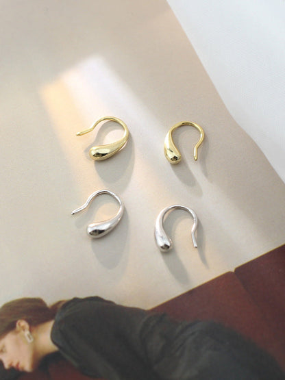 Female Simple Personality Elegant High Sense Petite Korean Earrings