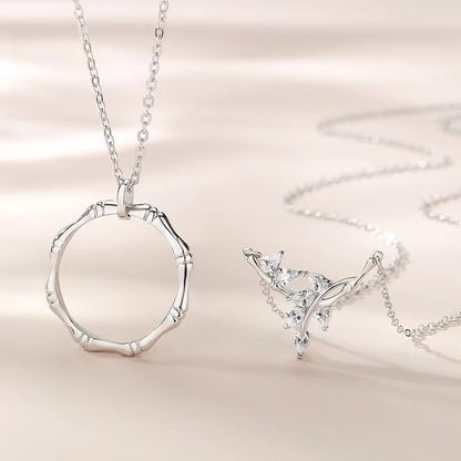 Women's & Men's Couple And One Pair Light Luxury Necklaces