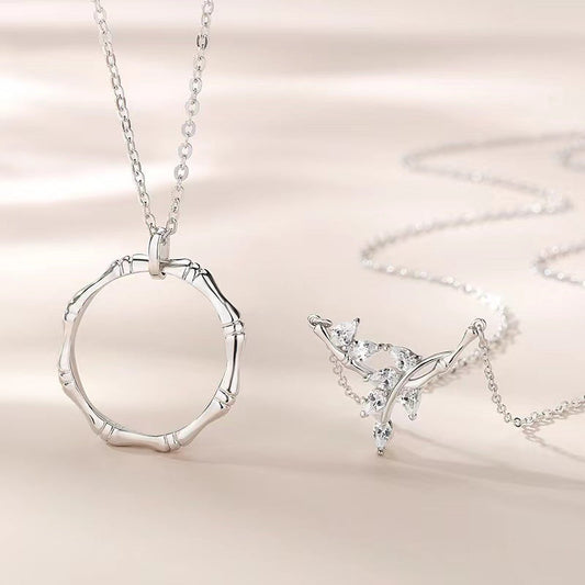 Women's & Men's Couple And One Pair Light Luxury Necklaces