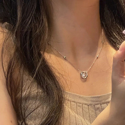 Women's Mobius Strip Sterling Sier For Light Necklaces