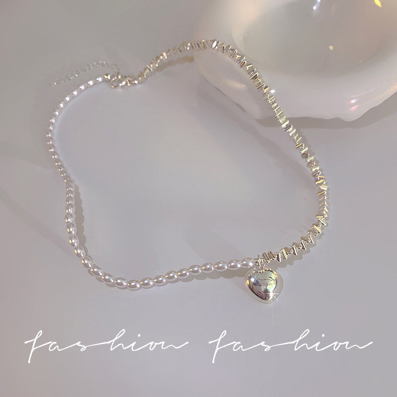 Women's Love Pearl For Light Luxury Minority High-grade Necklaces