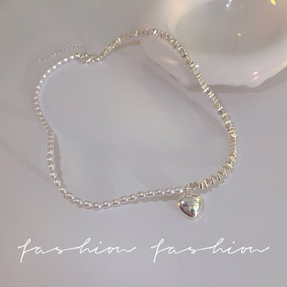 Women's Love Pearl For Light Luxury Minority High-grade Necklaces