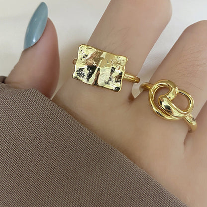 Female Pleated Fashion Punk Nightclub Disco Rings