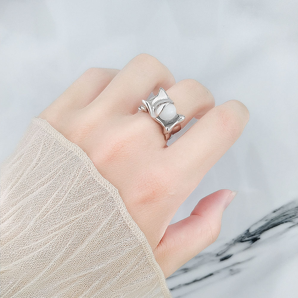 Agate Stone Design High-grade Simple Personality Rings