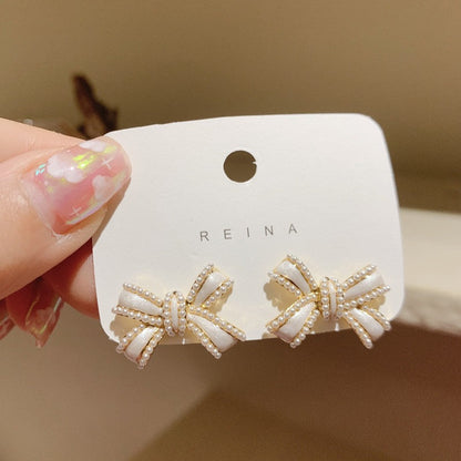 Treatment Personalized Stall Entrepreneurship High-grade Diamond Earrings