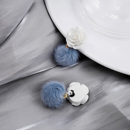 Style Plush Rose Petals Three Colors Rings