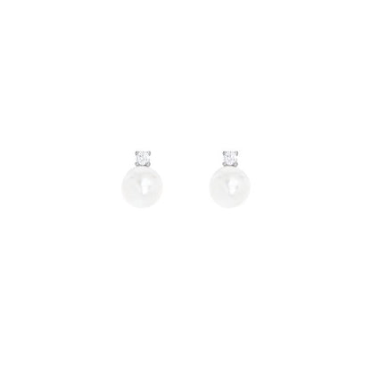 Women's Pearl Sier Needle Design Light Luxury Earrings