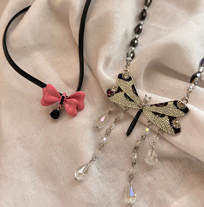 Dragonfly Hot Asian Culture Sweet Cool Guy Necklaces