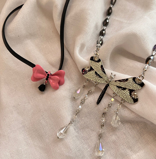 Dragonfly Hot Asian Culture Sweet Cool Guy Necklaces