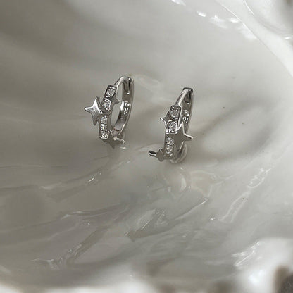 Women's Exquisite And Small Zircon Ear Design Earrings