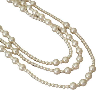 And Fashionable Large Small Pearls Interval Irregular Necklaces