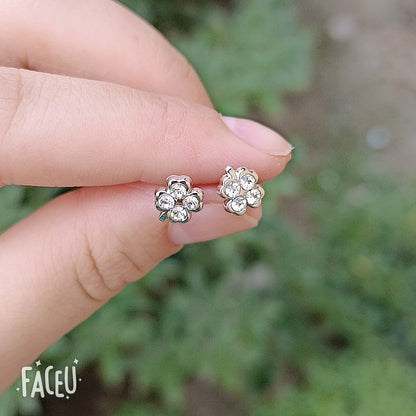 Women's Summer Ear Plastic Auricular Needle Mini Earrings