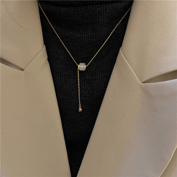 Women's Waist Sweater Chain Clavicle Light Luxury Necklaces