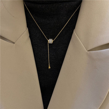 Women's Waist Sweater Chain Clavicle Light Luxury Necklaces