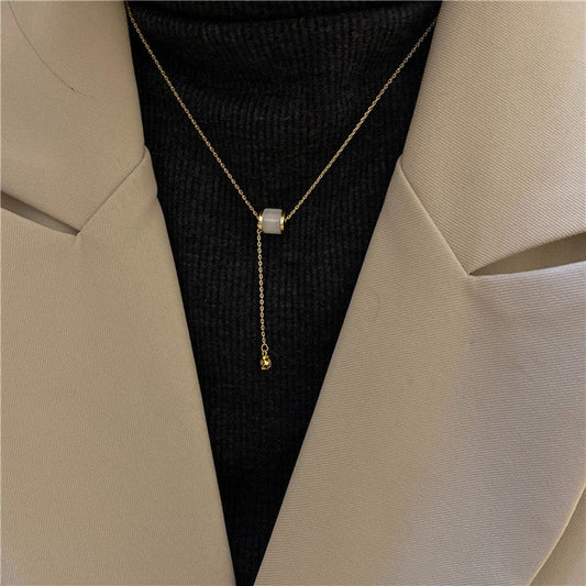 Women's Waist Sweater Chain Clavicle Light Luxury Necklaces