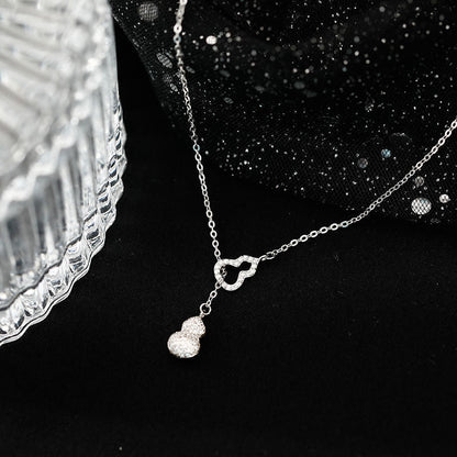 Gourd Hollow Cold Style Female Niche Necklaces