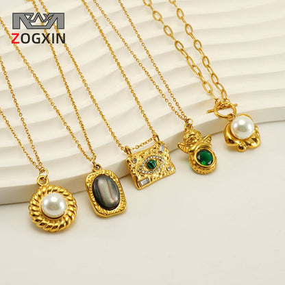 Women's Design Titanium Steel Stainless Fashion High-grade Necklaces