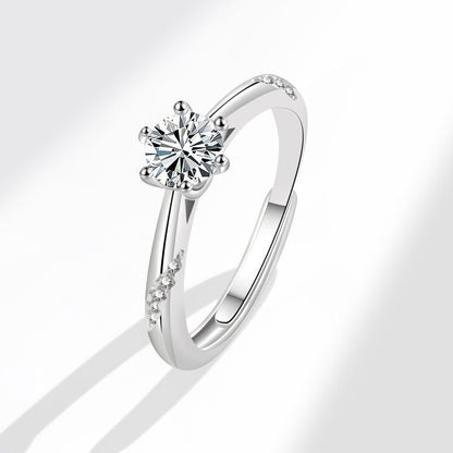 Eight Hearts And Arrows Female Karat Rings