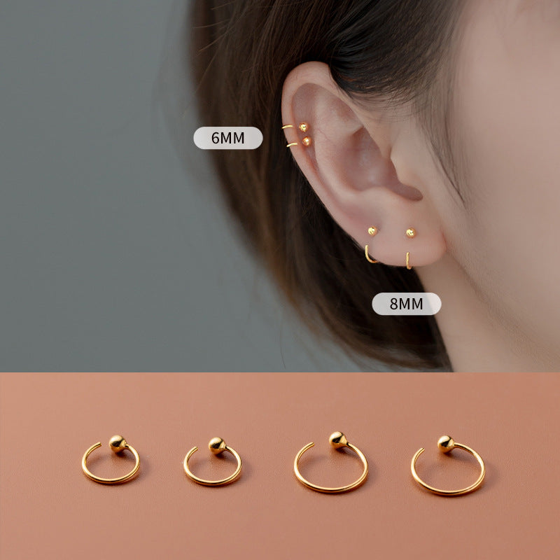 Ear Hook Korean Style Fresh Simple Earrings
