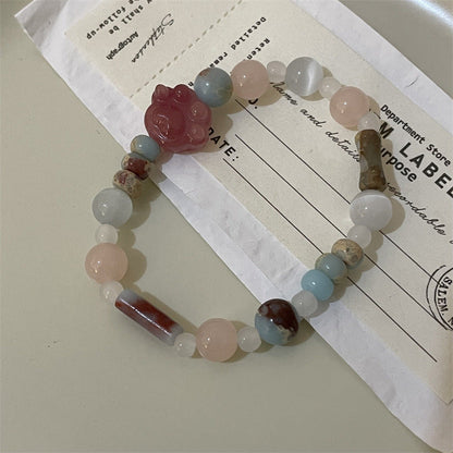 Women's Stone Beaded High Sense Sweet Elegance Bracelets