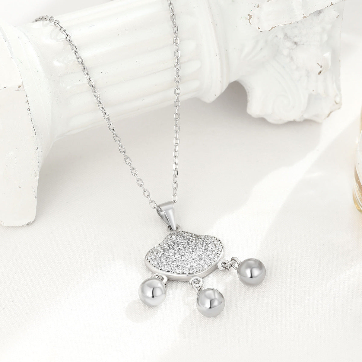 Women's Safety Lock Temperamental Minority High-grade Ornament Necklaces