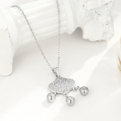 Women's Safety Lock Temperamental Minority High-grade Ornament Necklaces