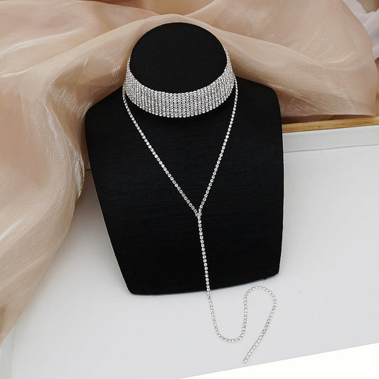 Version Popular Neck Element Full Diamond Necklaces